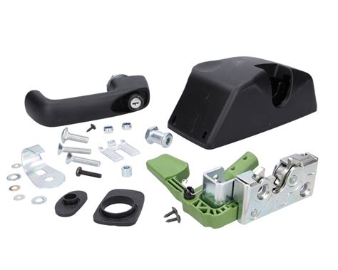 customized door latch for john deere skid steer|skidloader door handles.